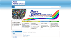 Desktop Screenshot of paintcircuit.com