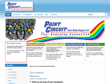 Tablet Screenshot of paintcircuit.com